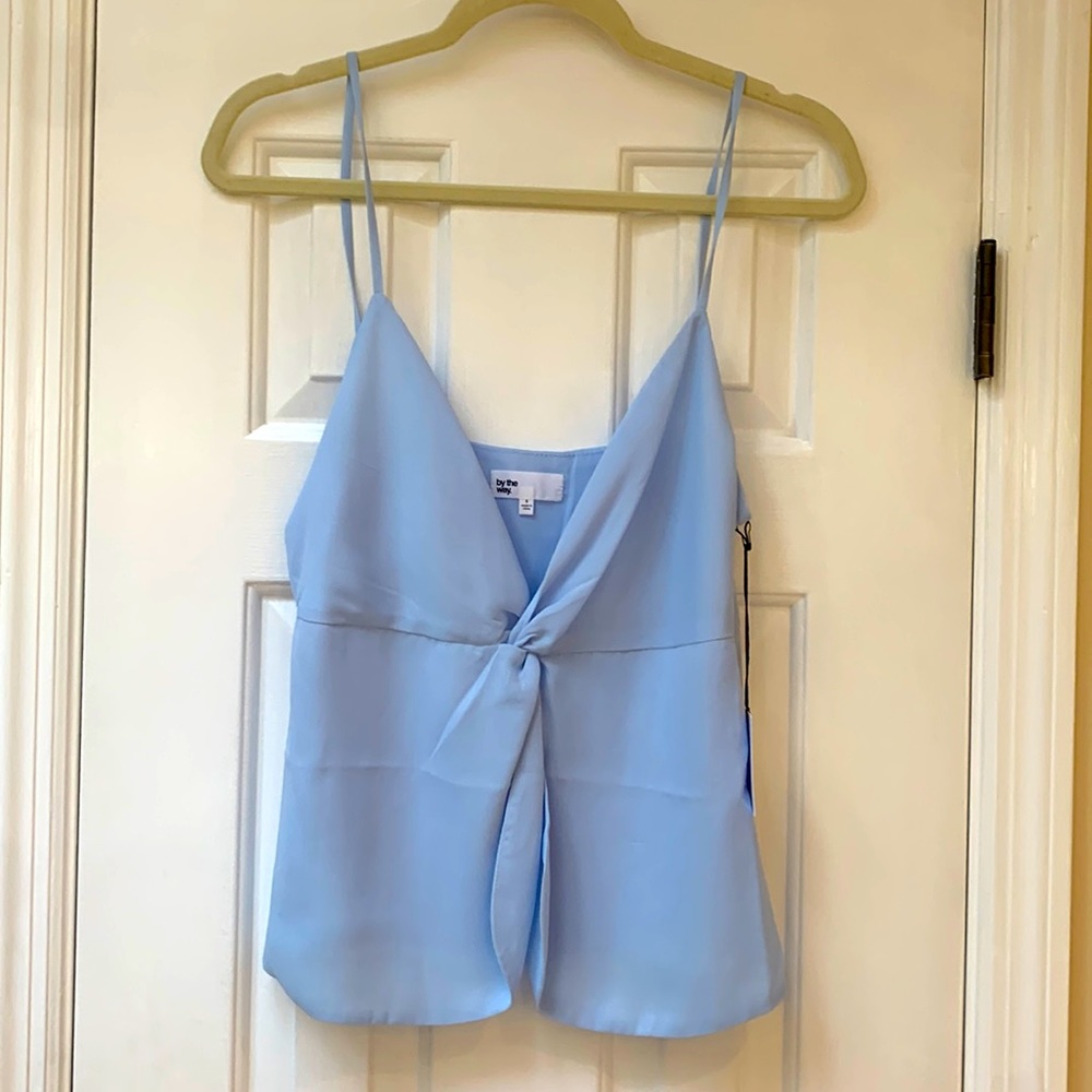 by the way. Revolve Blue Tank Blouse